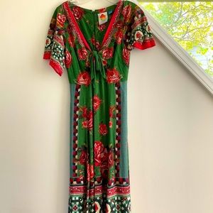 FARM Rio x Anthropologie Bolero Maxi Dress